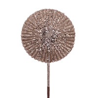 Champagne Glitter Fan 51cm