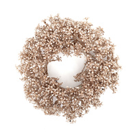 Champagne Candle Wreath 20cm