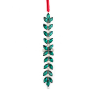 Emerald Crystal Drop 15cm
