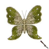Sage w. Champagne Butterfly 26cm