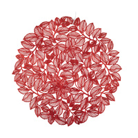 Red Placemat 38cm