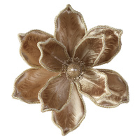 Magnolia Champagne Rope Edge Clip 25cm