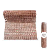 Coral Diamonte Table Runner 200cm