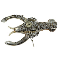 Glass Champagne Lobster 14cm