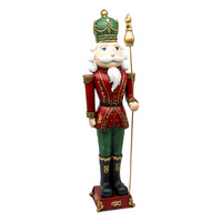 Red & Green Nutcracker 70cm