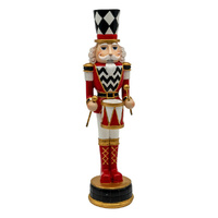 Red & Black Nutcracker 33cm