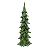Green Tree w. Pinecones 55cm