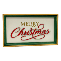 Merry Christmas Sign 54cm