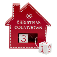 Red House Countdown 15cm