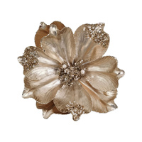 Metallic Magnolia Champagne 15cm