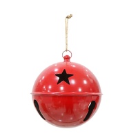 Glossy Red Bell 30cm