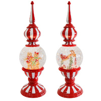 USB Music Candy Finial Lantern 2 Asst 41cm