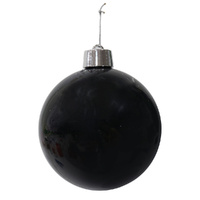 Bauble Glossy Black 20cm