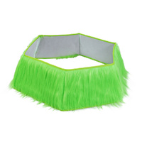 Mean Green Fluffy Tree Collar 80cm
