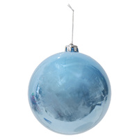 Bauble Pearl Blue 15cm