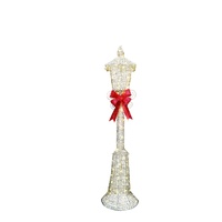 LED Glitter Spiral Stripe Street Lamp w. Twinkle 183cm