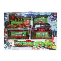 Christmas Remote Control Train Set 26pc 182cm