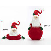 Giant Santa Collapsible 2m