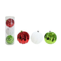 Mean Green Swirl Bauble 3pk