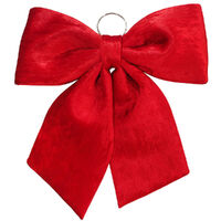 Velveteen Jumbo Bow Hanger 44cm