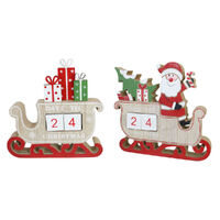Sleigh Count Down 1pc 2 Asst