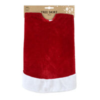 Velvet Snow Edge Tree Skirt 108cm