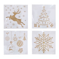 Christmas Snow Spray Stencil 1pc Mixed