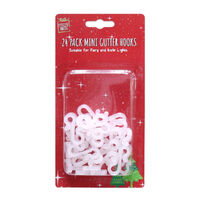 Gutter Hooks 24pk Mini