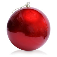 Bauble UV 300mm Red