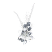 Silver Magnolia Bunch 68cm