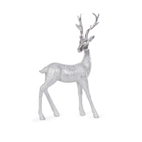 Silver Lace Reindeer Standing 55cm
