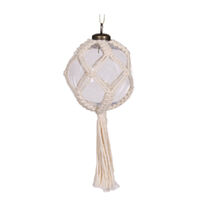Coastal Intricate Buoy Bauble 8cm 8cm