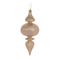 Copper Mercury Bubble Finial 19cm