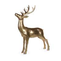 Gilded Modern Reindeer 84cm