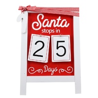 Christmas Countdown Board 33cm