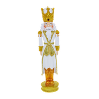 Gold & White Nutcracker 36cm