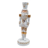 Ivory Gold Nutcracker 33cm