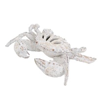 Bondi Crab Statue White 28cm