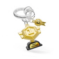 No. 1 Trophy Keychain 