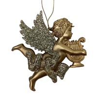 Cherub Hanging w. Harp