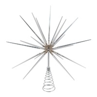 Springburst Tree Topper Silver 37cm