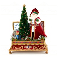 Chinoiserie Treasured Santa Scene 50cm