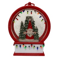 LED Gnome Hanging Lights Lantern 23cm