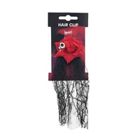 Halloween Veil Hair Clip 