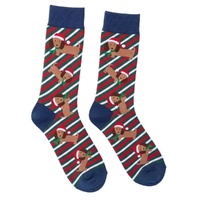 Dachshund Festive Socks Adult