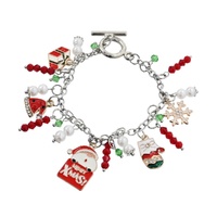 Christmas Charm Bracelet Present 10cm