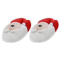Santa Slippers Adult 30cm