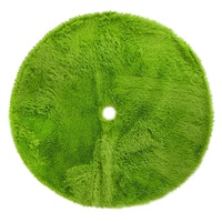 Mean Green Shaggy Tree Skirt 120cm