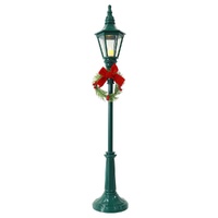 Green Christmas Lamp Post 62cm