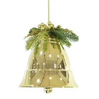 Shiny Gold Metallic Bell 23cm